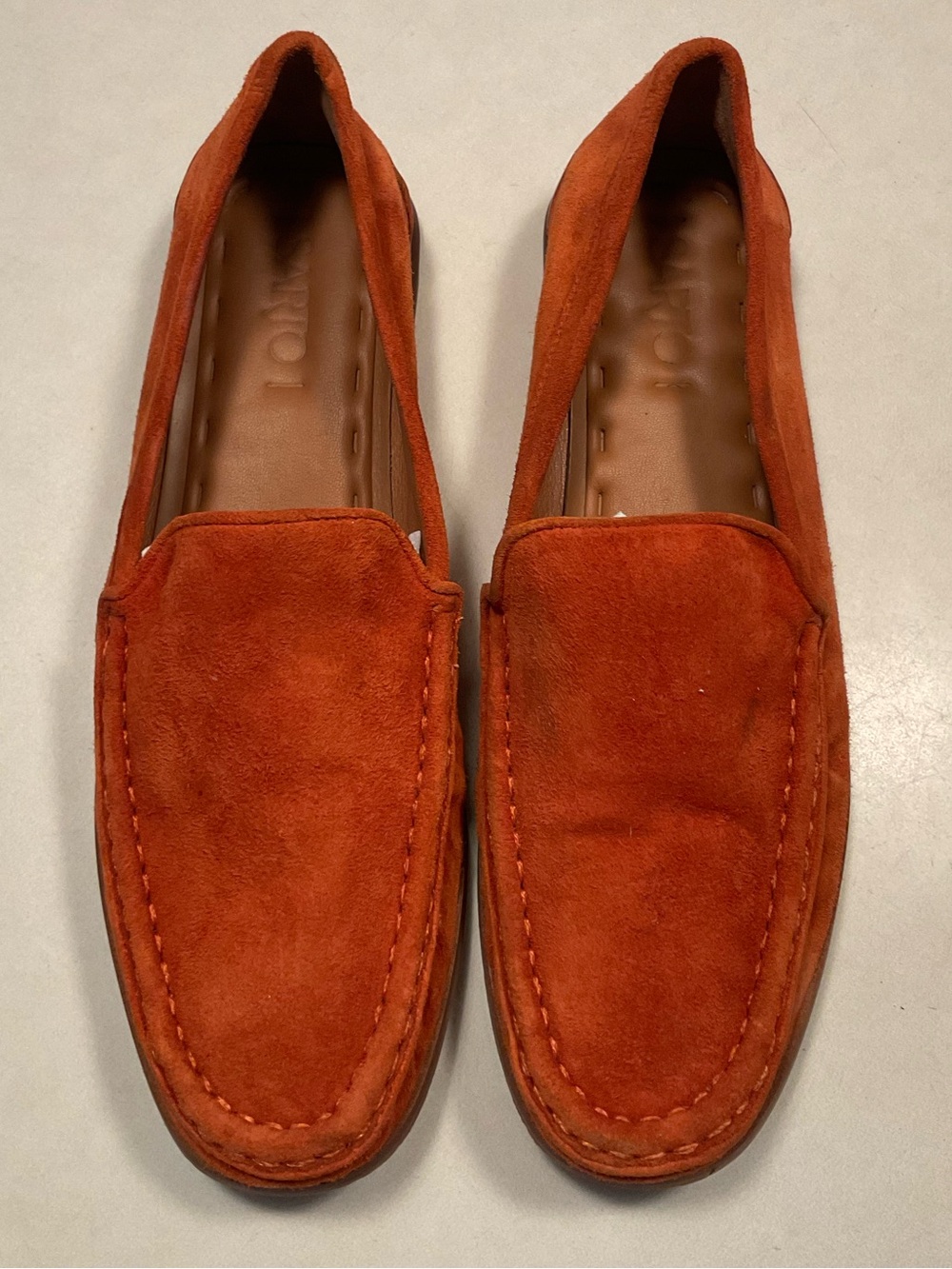 Sarto By Franco Sarto Women's Gina Burnt Orange Loafer